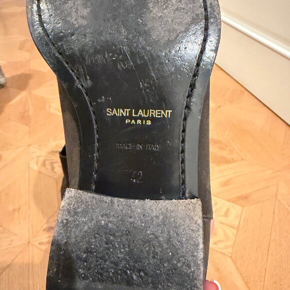 Saint Laurent Wyatt Suede Chelsea Boots Size 42/ US 9 Mens main image 4